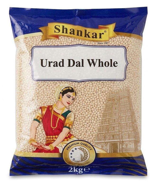 SHANKAR URID DHAL WHOLE (WHITE) 2KG